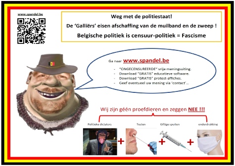 Een échte Belg is tégen een regering van 6 maffia- familie's en splitsingen, maar vóór 1 land met 1 'degelijke' regering!